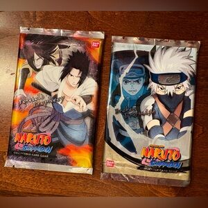 Naruto Trading Card Booster Packs. Foretold Prophecy and Broken Promises